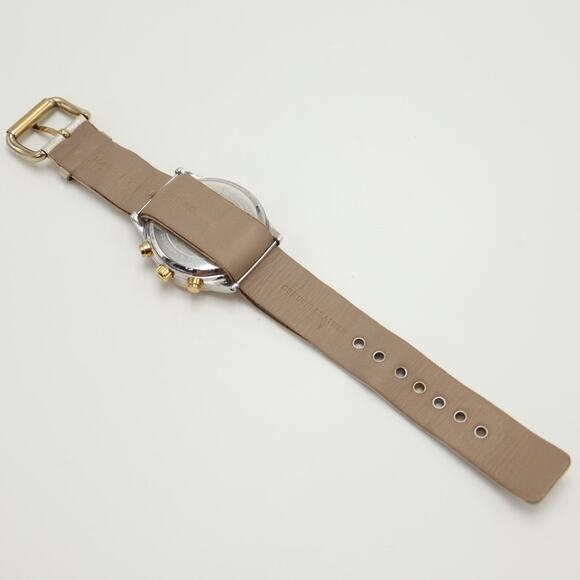 Michael Kors Brinkley Two Tone Pave Chronograph 40mm Watch MK6188 w New Battery